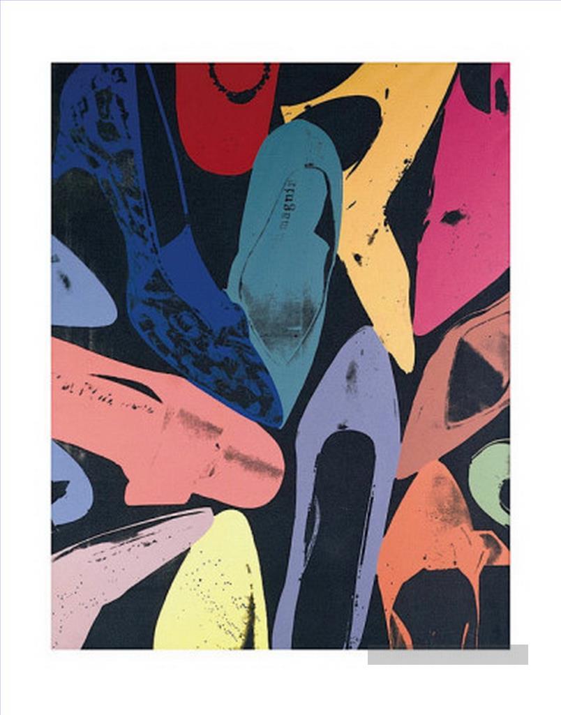 diamond dust shoes 1980 Andy Warhol Oil Paintings
